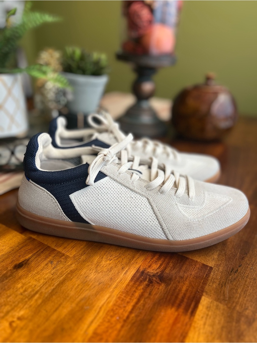 Rothys Men's RS01 Knit Sneakers in Color Hudson